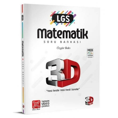 3D Yayınları 3D Lgs Matematik Soru Bankası