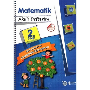 4 Adım 2. Sınıf Matematik Akıllı Defterim