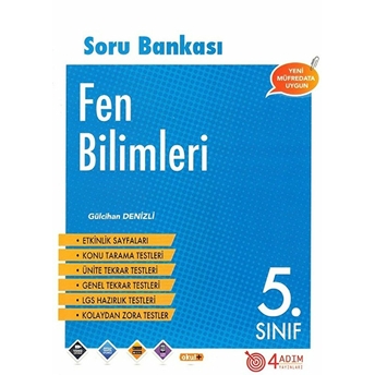 4 Adım 5. Sınıf Fen Bilimleri Soru Bankası