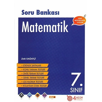 4 Adım 7. Sınıf Matematik Soru Bankası