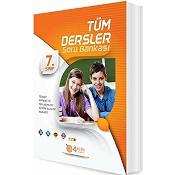 4 Adım 7. Sınıf Tüm Dersler Soru Bankası