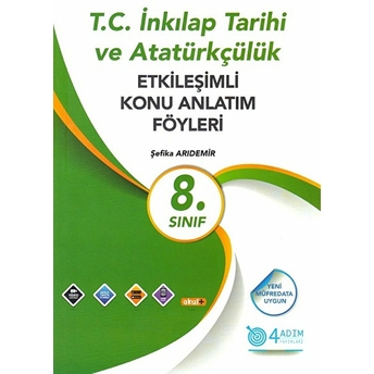 4 Adım 8. Sınıf T.c. Inkılap Tarihi Ve Atatürkçülük Eds