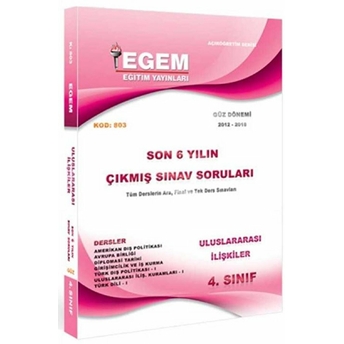 4. Sınıf 7. Yarıyıl Sosyoloji Çıkmış Sınav Soruları 2012-2018 Güz Dönemi Kolektif