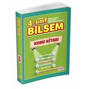 4. Sınıf Bilsem Konu Kitabı Kolektif