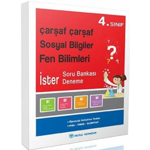 4. Sınıf Çarşaf Çarşaf Sosyal Bilgiler Fen Bilimleri Kolektif