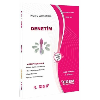 4. Sınıf Denetim Konu Anlatımlı Soru Bankası (Kod 457) Kolektif