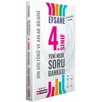 4. Sınıf Din Kültürü Ve Ahlak Bilgisi Yeni Nesil Soru Bankası Kolektif