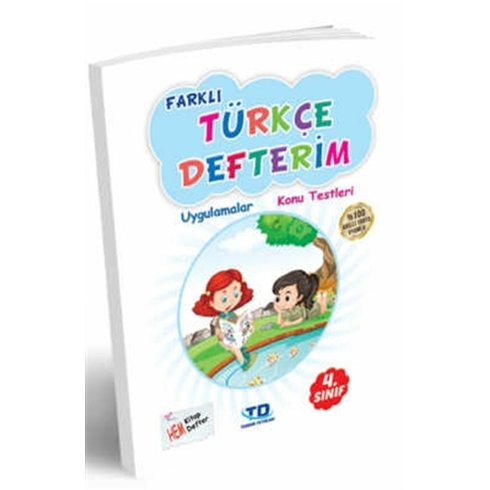 4. Sınıf Farklı Türkçe Defterim Kolektif