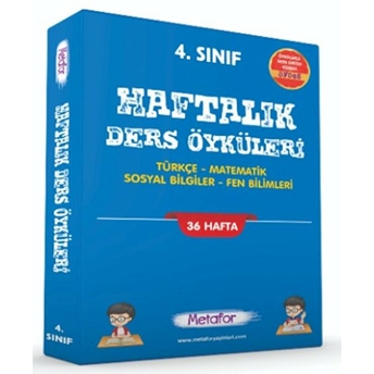 4. Sınıf Haftalık Ders Öyküleri 36 Föy (Hdö) Kolektif