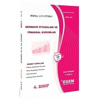 4. Sınıf Sermaye Piyasaları Ve Finansal Kurumlar Konu Anlatımlı Soru Bankası (Kod 458) Kolektif