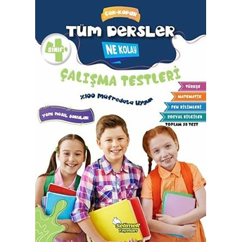 4. Sınıf Tüm Dersler Çek-Kopar Ne Kolay Çalışma Testleri Erdinç Yeniçeri