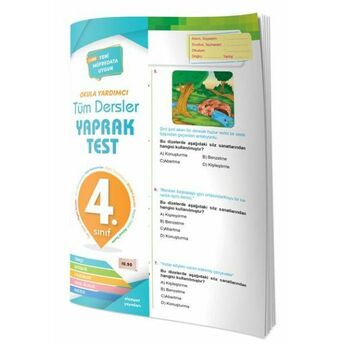 4.Sınıf Tüm Dersler Yaprak Test