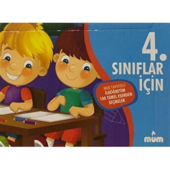 4. Sınıflar Için Meb Tavsiyeli 100 Temel Eserden Seçmeler (10 Kitap Kutulu) Kolektif