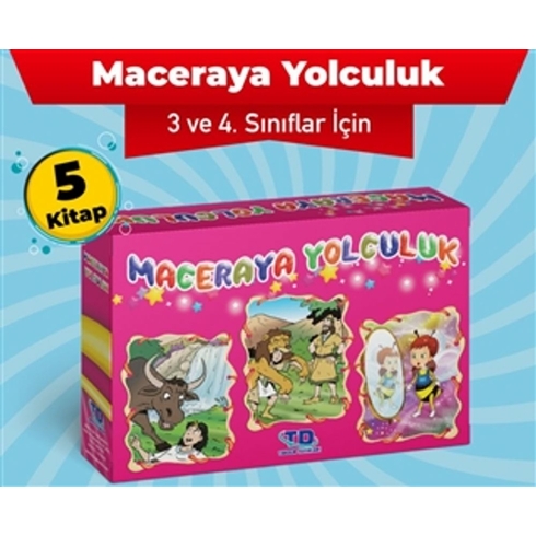 4. Ve 5. Sınıf Maceraya Yolculuk 5 Kitap Takım