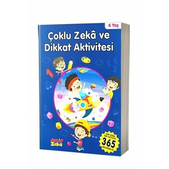 4 Yaş Çoklu Zeka Ve Dikkat Aktivitesi - Mavi Kitap Kolektıf