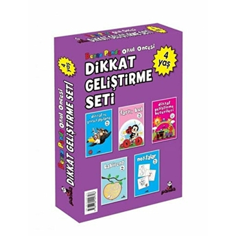 4 Yaş Dikkat Geliştirme Seti - Afife Çoruk