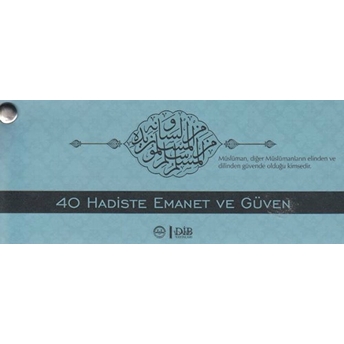 40 Ayette Emanet Ve Güven (Kartela) - Ali Osman Başak - Isa Yücel