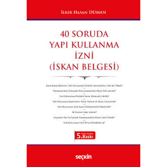 40 Soruda Yapı Kullanma Izni Ilker Hasan Duman