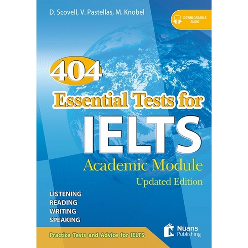 404 Essential Tests For Ielts With Mp3 Cd - Vickie Pastellas