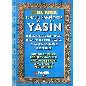 41 Sırlı Sureler Yasin Tebareke Amme Duhan (Büyük Boy) (Yas-226) Kolektif