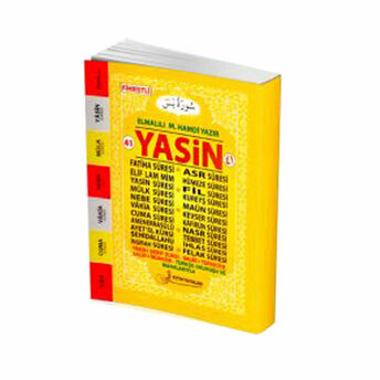 41 Yasin Türkçe Okunuşu Ve Manalarıyla Fihristli Cep Boy F019 Elmalılı Muhammed Hamdi Yazır