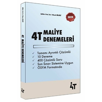 4T Maliye Denemeleri Kolektif