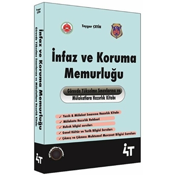 4T Yayınları Infaz Ve Koruma Memurluğu - Görevde Yükselme Sınavlarına Ve Mülakatlara Hazırlık Kitabı