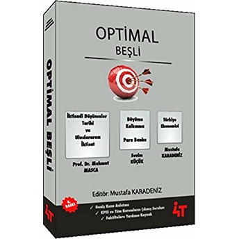 4T Yayınları Optimal Beşli Iktisat Konu Anlatımlı