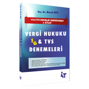 4T Yayınları Vergi Hukuku Ve Tvs Türk Vergi Sistemi Denemeleri Murat Batı