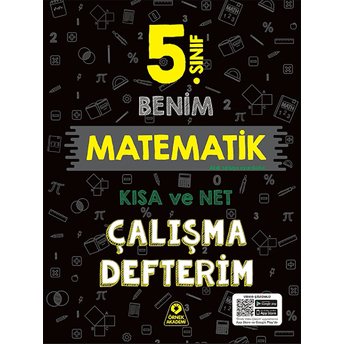 5. Sınıf Benim Matematik Çalışma Defterim Kolektif