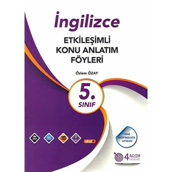 5. Sınıf Ingilizce Etkileşimli Konu Anlatım Föyleri Özlem Özay