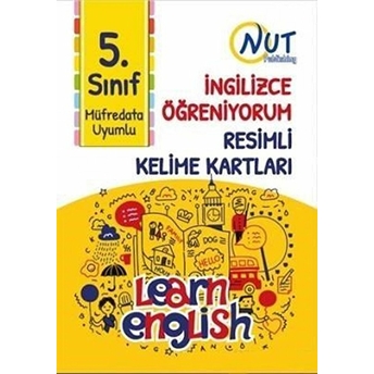 5. Sınıf Ingilizce Öğreniyorum Resimli Kelime Kartları Kolektif