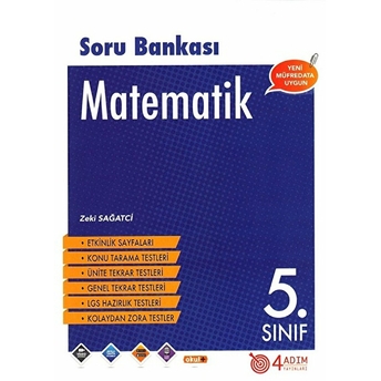 5. Sınıf Matematik Soru Bankası Zeki Sağatçi