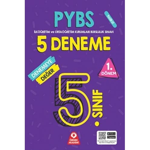 5 Sınıf Pybs 1 Dönem Denemeye Değer 5 Deneme