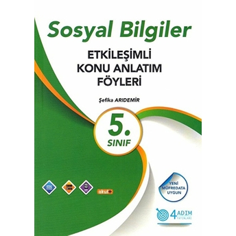 5. Sınıf Sosyal Bilgiler Etkileşimli Konu Anlatım Föyleri Şefika Arıdemir