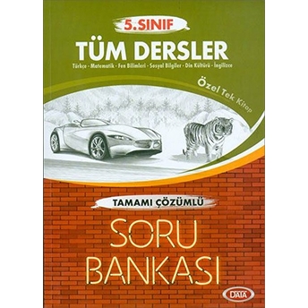 5. Sınıf Tüm Dersler Çözümlü Soru Bankası Kolektif