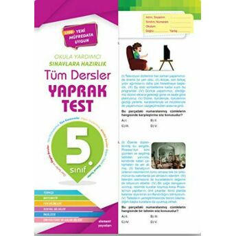 5. Sınıf Tüm Dersler Yaprak Test Kolektif