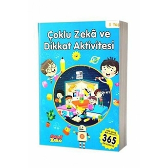 5 Yaş Çoklu Zeka Ve Dikkat Aktivitesi - Mavi Kitap Kolektıf