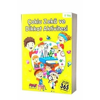 5 Yaş Çoklu Zeka Ve Dikkat Aktivitesi - Sarı Kitap Kolektıf