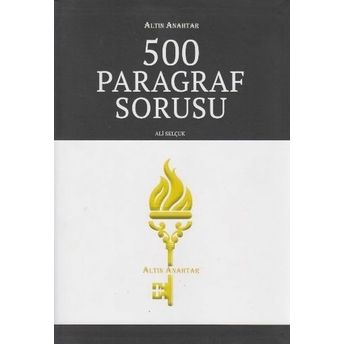 500 Paragraf Sorusu Ali Selçuk