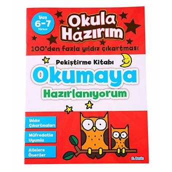 6-7 Yaş Türkçe Pekiştirme Kitabı Okumaya Hazırlanıyorum / Okula Hazırım Brenda Apsley