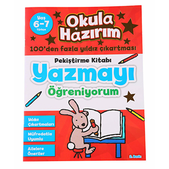 6-7 Yaş Türkçe Pekiştirme Kitabı Yazmayı Öğreniyorum / Okula Hazırım Brenda Apsley