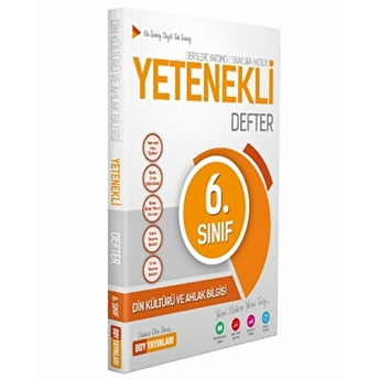 6. Sınıf Din Kültürü Ve Ahlak Bilgisi Yetenekli Defter Kolektif