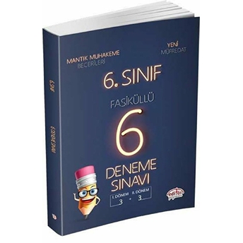 6. Sınıf Fasiküllü 6 Deneme Sınavı Kolektif