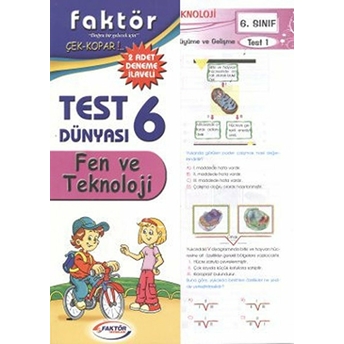 6. Sınıf Fen Ve Teknolojisi Test Dünyası Kolektif