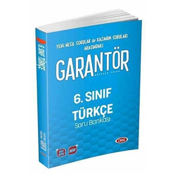 6. Sınıf Garantör Türkçe Soru Bankası