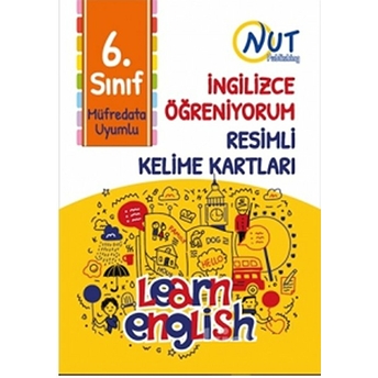 6. Sınıf Ingilizce Öğreniyorum Resimli Kelime Kartları Kolektif