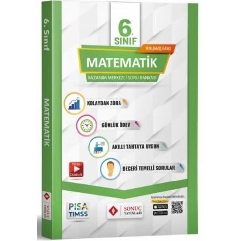 6.Sınıf Matematik Modüler Set  Sonuç Yayınları Ortaokul