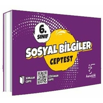 6. Sınıf Sosyal Bilgiler Cep Test - Karekök