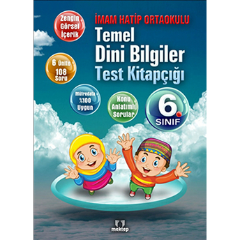 6. Sınıf Temel Dini Bilgiler Test Kitapçığı Kolektif